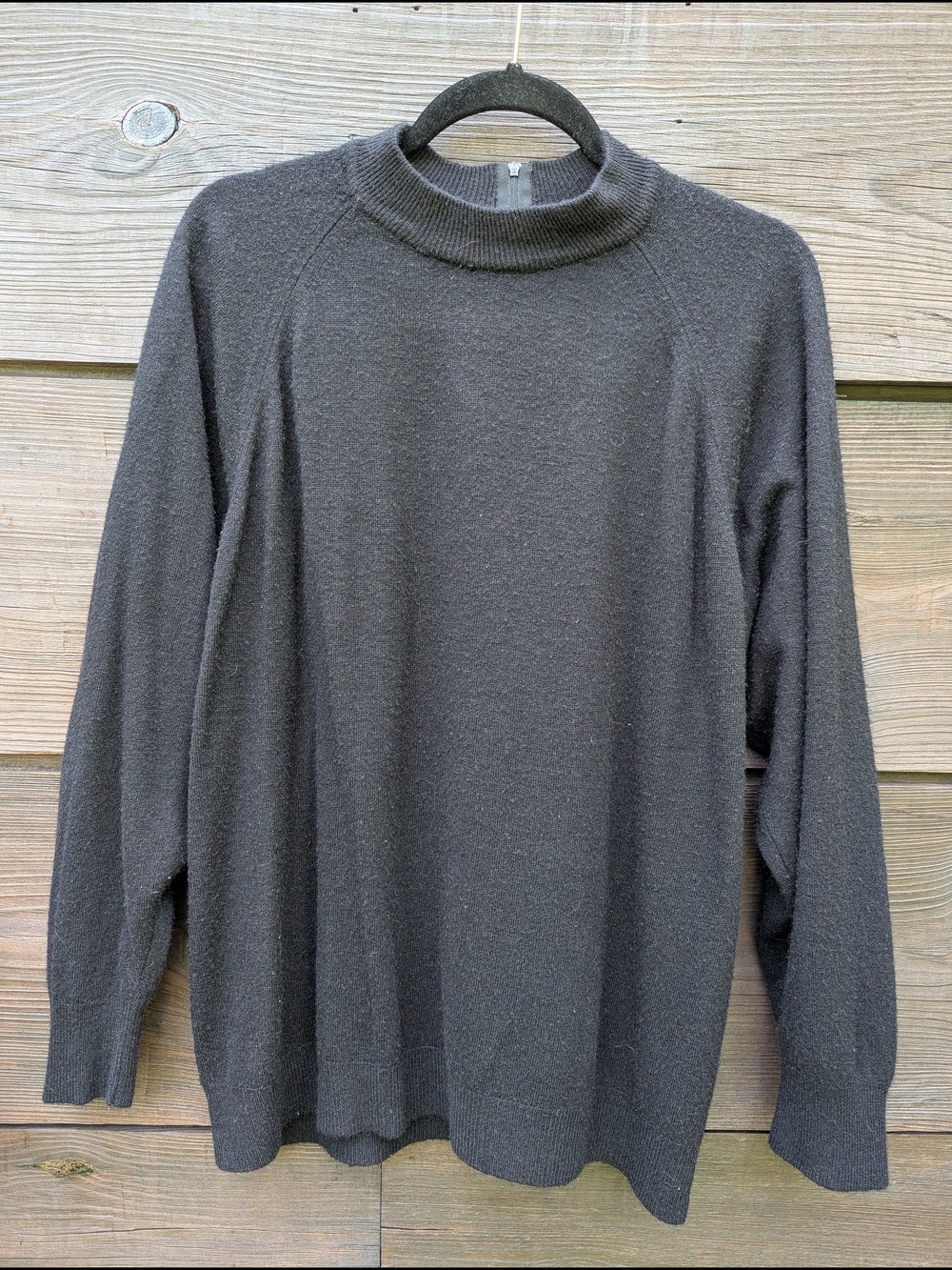 Designers Originals Black Turtleneck Sweater - Soft Knit